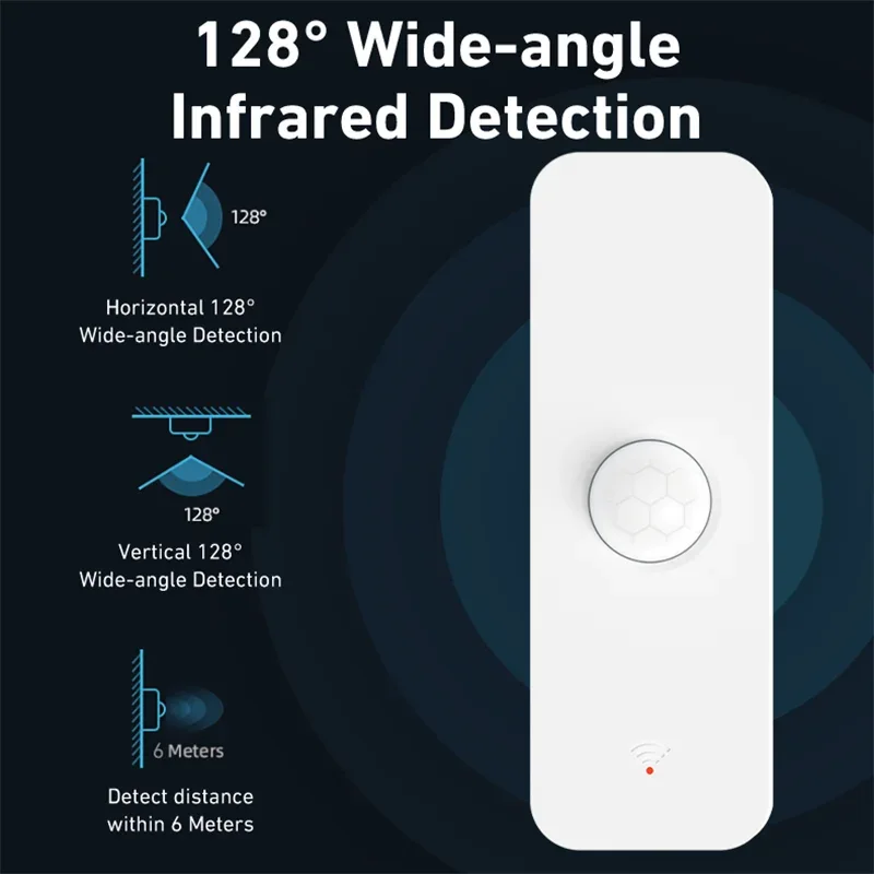 WiFi Zigbee PIR Motion Sensor Smart Home Human Body Infrared Detector Security Smart Life Works With Alexa Google Home