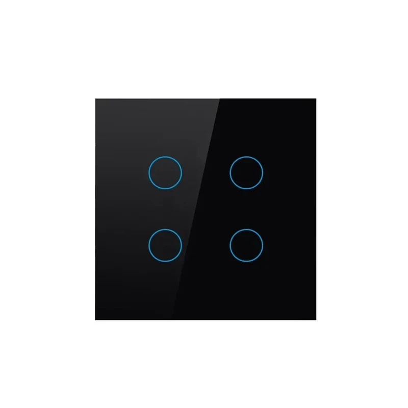Tuya Wifi EU Smart Switches 1/2/3/4Gang Touch Light Switch Wall Sensor 433mhz RF Switches Smart Life for Alexa Google Home Alice
