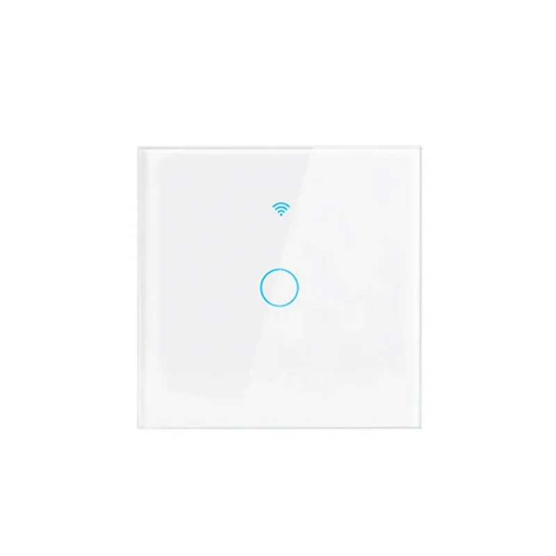 Tuya Wifi EU Smart Switches 1/2/3/4Gang Touch Light Switch Wall Sensor 433mhz RF Switches Smart Life for Alexa Google Home Alice