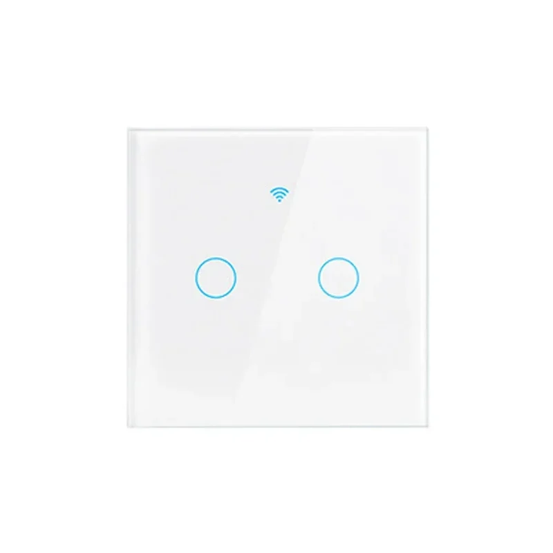 Tuya Wifi EU Smart Switches 1/2/3/4Gang Touch Light Switch Wall Sensor 433mhz RF Switches Smart Life for Alexa Google Home Alice
