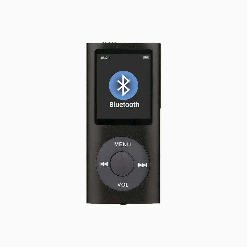 MP3 Player with Earphone Data Cable Stylish Multifunctional Lossless Sound Slim 1.8 Inch LCD Screen Portable MP3 Music Players