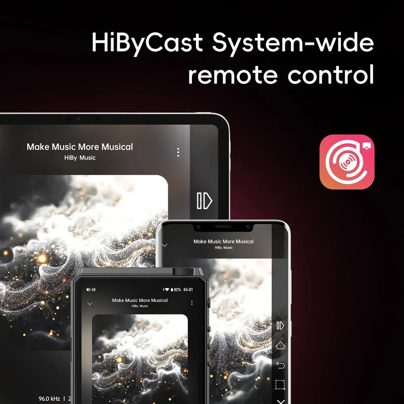 HiBy R6III 2025 / R6 Gen 3 Android 12 Music Player MP3 USB DAC HIFI WiFi Bluetooth 5.0 CS43198 *4 MQA16x DSD512 PCM768 4500mAh