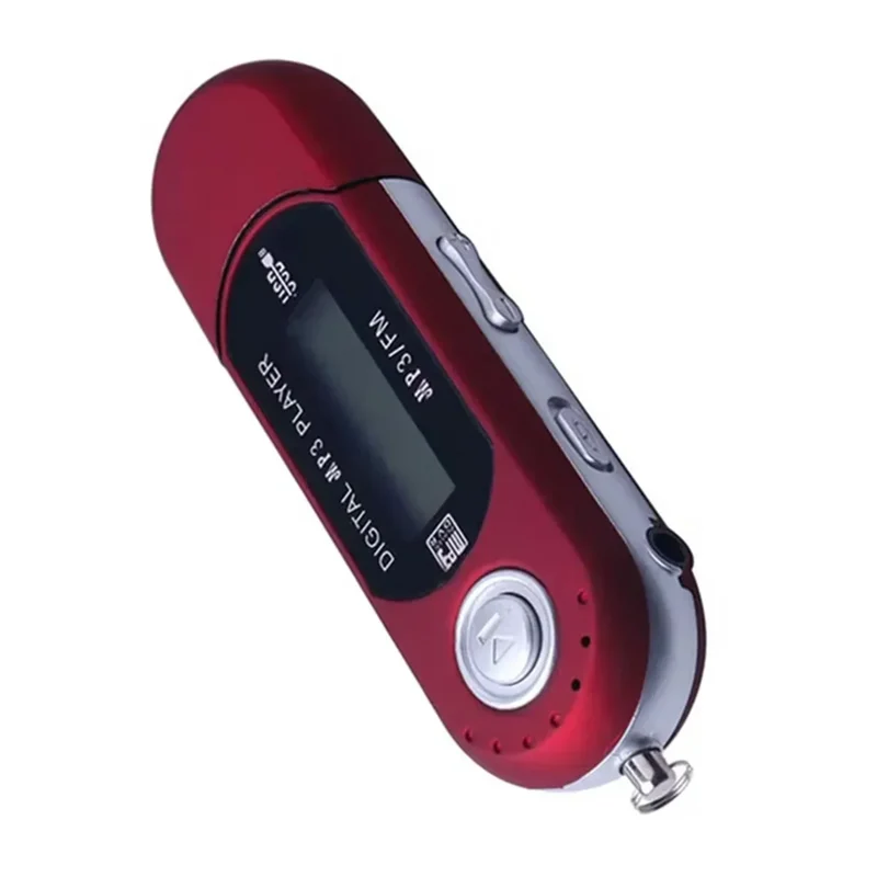 ABVO-Portable USB MP3 Player Music Player Digital LCD Screen Bluetooth FM Radio Multifunction MP3 Music Player