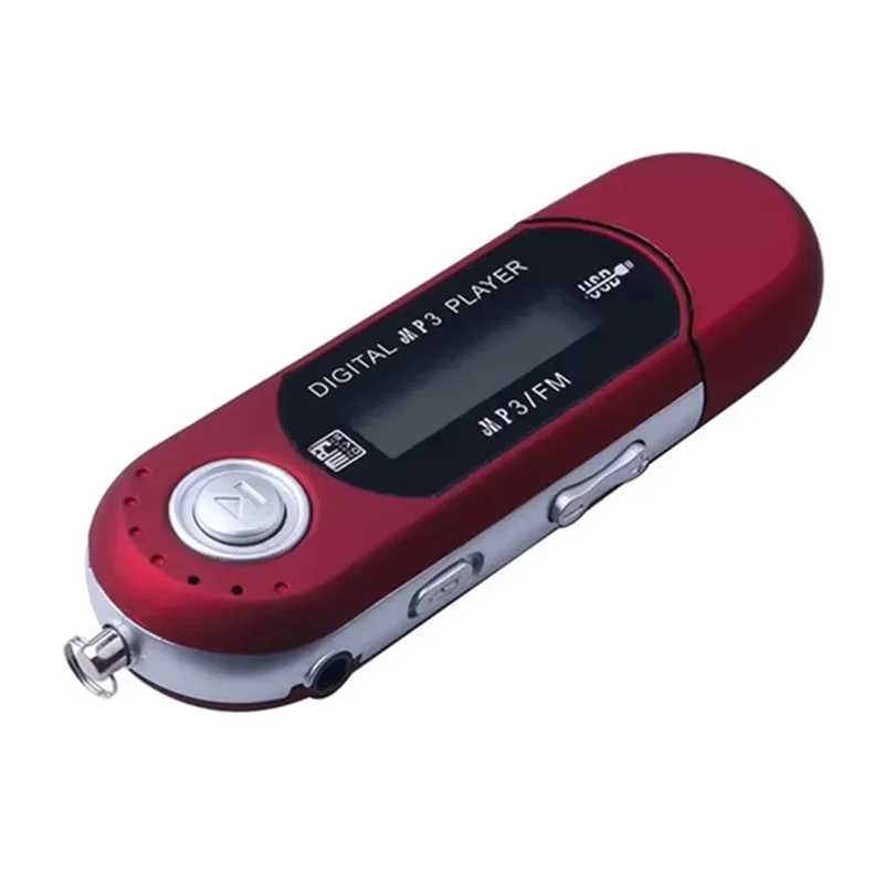 ABVO-Portable USB MP3 Player Music Player Digital LCD Screen Bluetooth FM Radio Multifunction MP3 Music Player
