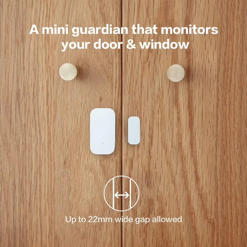 Aqara Door Window Sensor Zigbee Wireless Connection Smart Mini Door Sensor Work With APP HomeKit Mi Home For Xiaomi Smart Home