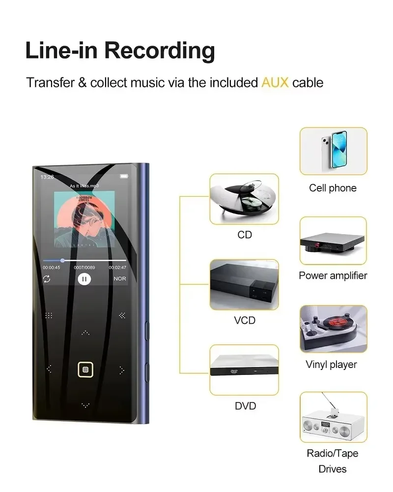 BEN JIE M2 mp3 player 32GB bluetooth Lossless HiFi Portable Audio Walkman FM Radio EBook Voice Recorder music player плеер mp3