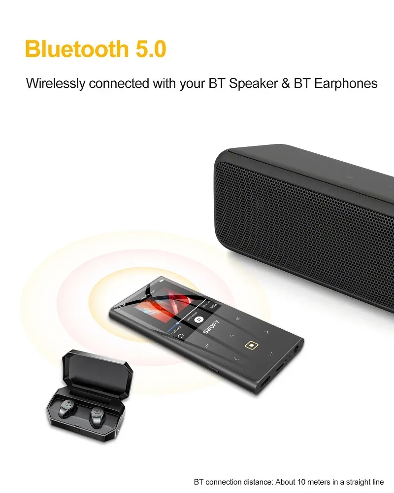 BEN JIE M2 mp3 player 32GB bluetooth Lossless HiFi Portable Audio Walkman FM Radio EBook Voice Recorder music player плеер mp3