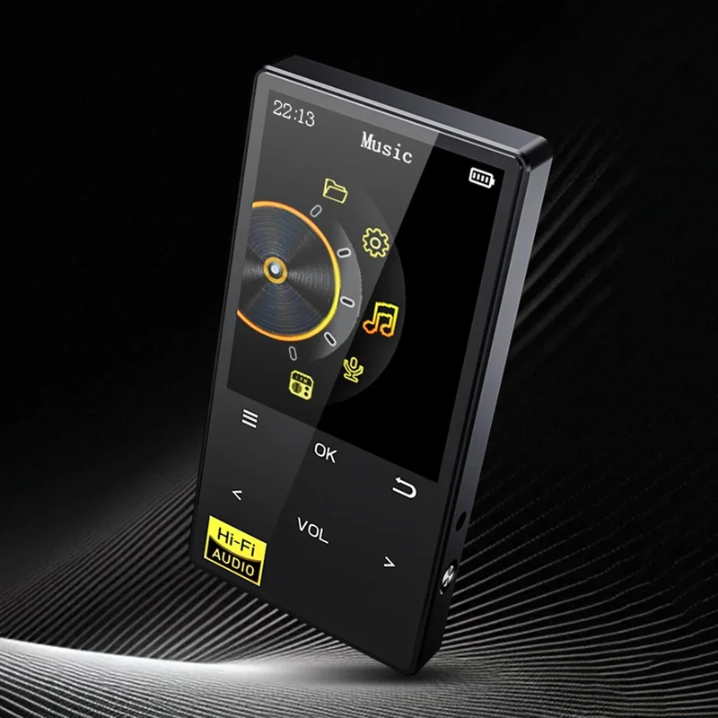 Hi-Fi MP3 Player with Bluetooth and WiFi Lossless DSD High Definition Portable Hi-Fi Digital Audio Music Player Voice Recorder