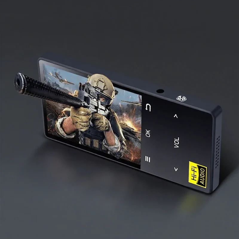 Hi-Fi MP3 Player with Bluetooth and WiFi Lossless DSD High Definition Portable Hi-Fi Digital Audio Music Player Voice Recorder