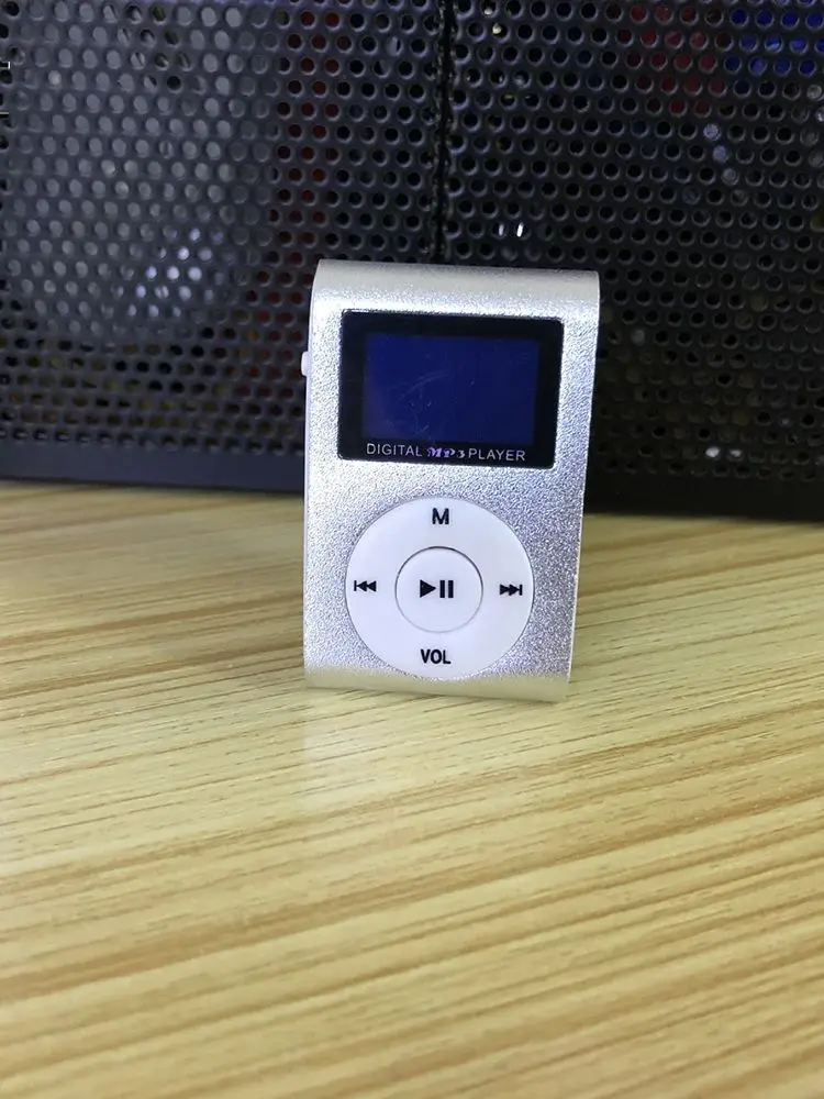 Mini MP3 Portable TF Card SD Card Slot Metal Clip USB Sport Digital Music Walkman Lightweight For Sports Running Citywalk