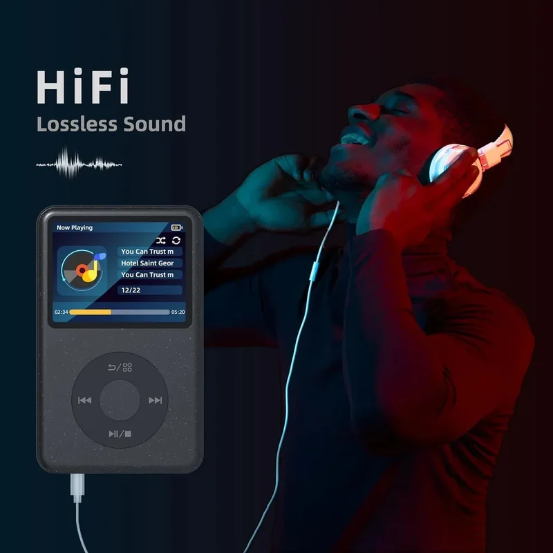 Portable mp3 player bluetooth speakers & video, radio receiver, digital music player, innioasis y1 Hifi audio walkman