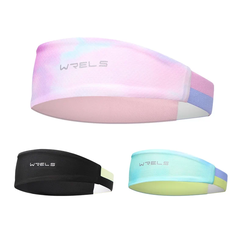 Sport Sweatband Breathable Quick Dry Basketball Tennis Hair Band Lightweight Sweat Absorb Fitness Running Cycling Hairband