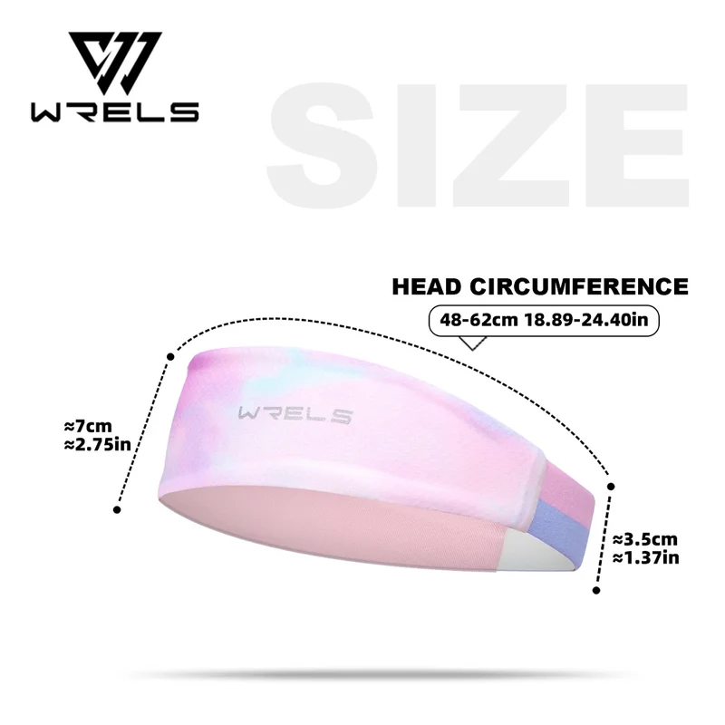 Sport Sweatband Breathable Quick Dry Basketball Tennis Hair Band Lightweight Sweat Absorb Fitness Running Cycling Hairband