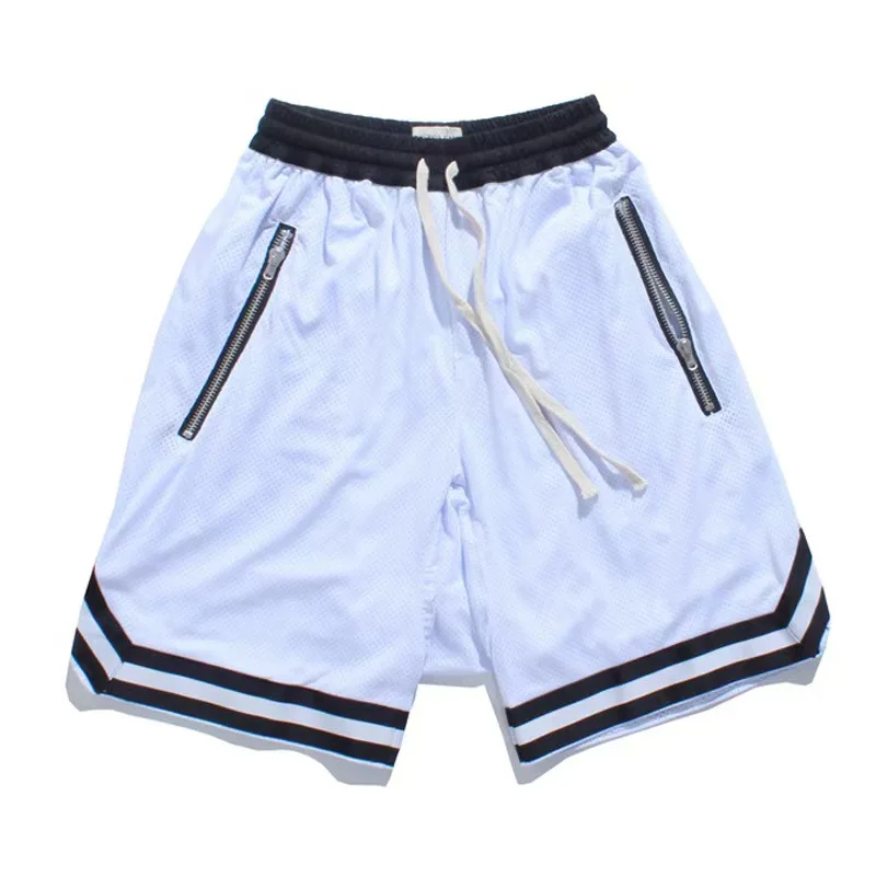 Men Slim Sports Basketball Shorts Mesh Quick Dry Gym Shorts for Summer Fitness Joggers Casual Breathable Short Pants Scanties