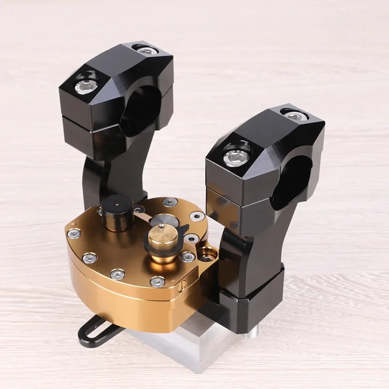 Adjustable Radial Steering Damper Stabilizer Reversed Safety Mounting Kit Fit for CFMOTO 450MT IBEX 450 CF MOTO 450 MT 2024 2025