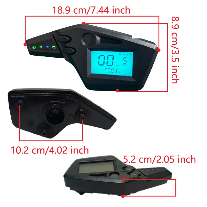 In Stock Factory Direct Digital Speedometer Tachometer Gauge Motorcycle Dashboard for Yamaha XT 660 XT660X Bike Moto Accessories