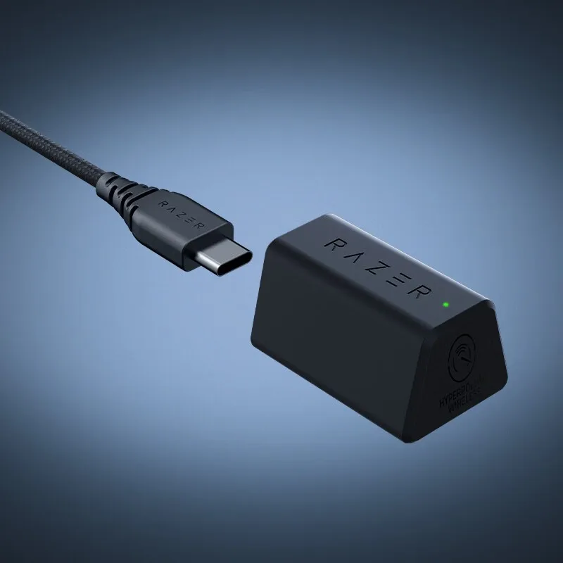 Razer True 8KHz Wireless Dongle HyperPolling Compatible with Cobra DeathAdder V3 Pro and Basilisk V3 Pro Consumer Electronics