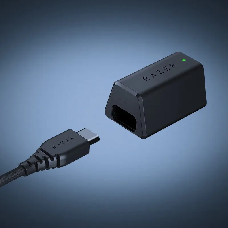 Razer True 8KHz Wireless Dongle HyperPolling Compatible with Cobra DeathAdder V3 Pro and Basilisk V3 Pro Consumer Electronics