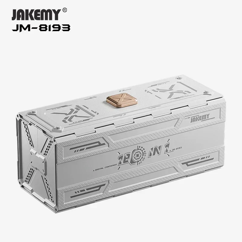 JAKEMY JM-8193 180-in-1 Electric Mini Precision Screwdriver Toolkit Multifunctional for Repair Phone Camera Mini Electronics