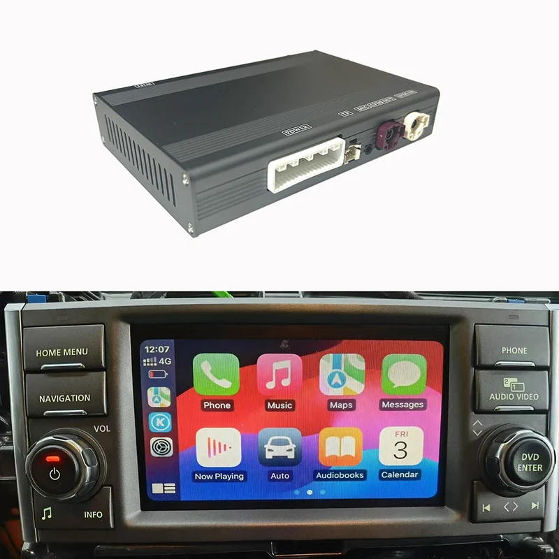 Denso Plug-and-Play Wireless Carplay Android Auto Smart Box for Range Rover Sport 2009-2012 GPS Multimedia Auto Electronics