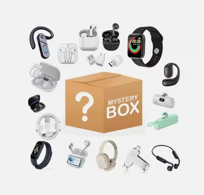 Mystery Blind Box Lucky Watches Headset Cellphone 3C Large Surprise Electronics with 5G Products Mystery with Items Gift Box