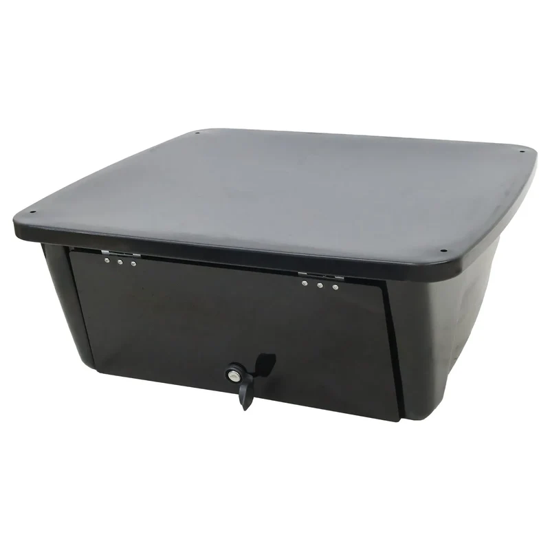 Universal T-Top Electronics Box Black SB200 Clamp on Overhead Center Console Boat Marine Storage by Raider Stryker