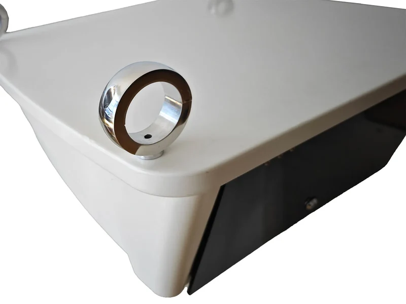T-TOP Clamp 2" Inch for Electronics E Box, Rubbers to Fit 1 7/8, 1 1/2, Mounting Clamp Bracket