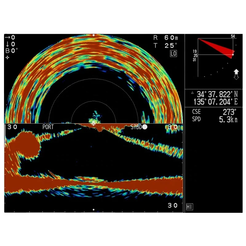 Furuno Fish Finder 60/153 kHz or 85/215 kHz CH600 12.1'' Searchlight Sonar Marine Electronics Maritime Navigation Communication