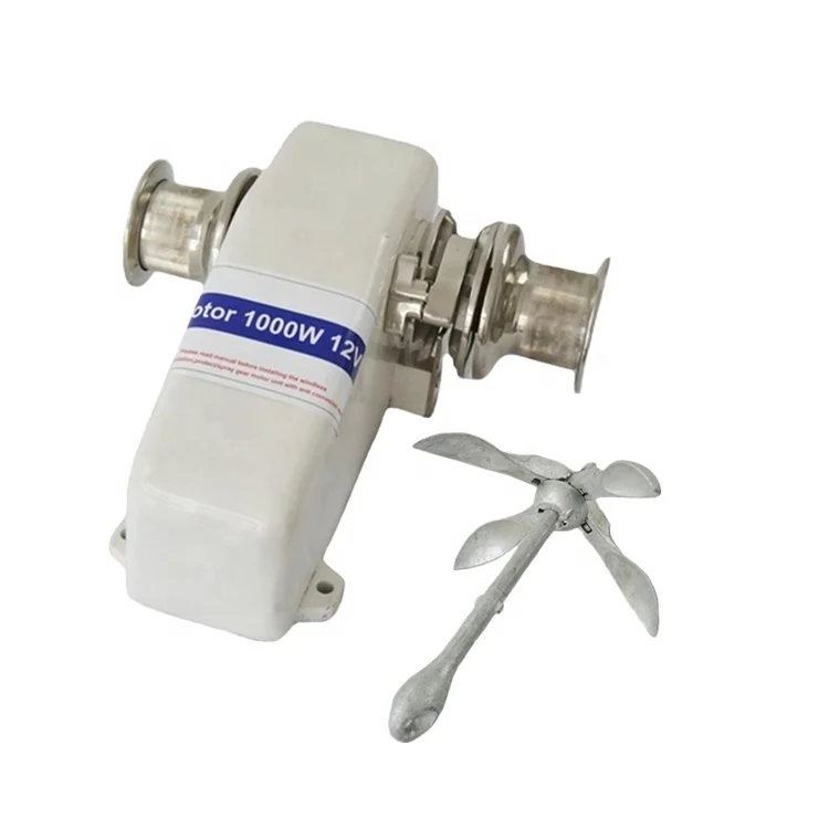 New Design Marine Hardware 12V Electronic Vertical Windlass Anchor Windlass for Boat