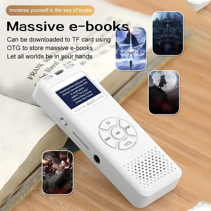 Mini Digital Audio/Sound/Voice Recorder Convenient MP3 Player Digital Voice Recorder FM Mini Radio HiFi Sound Quality