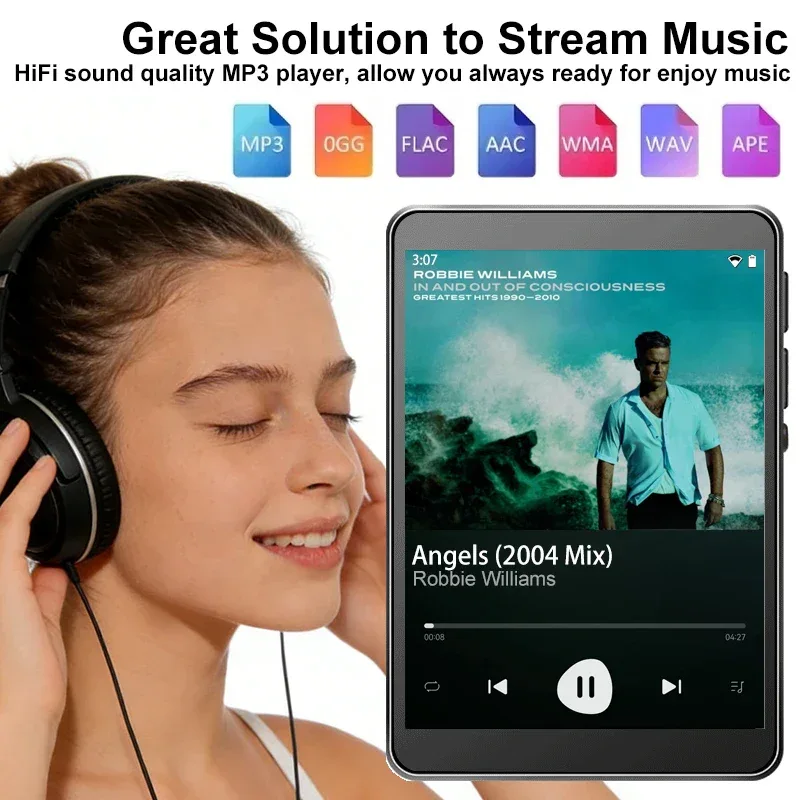 Famue PA03 Android Bluetooth MP3/MP4 Player Lossless Audio| 2.8" Screen | 80GB | WiFi | YouTube/Twitter/Spotify Download SQ HIFI