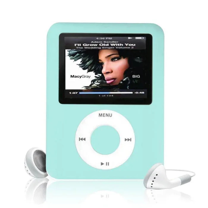 4/8GB Portable Mini MP3/MP4 Player Touch Key Walkman with Video Radio Classic HiFi Music Player Sound Can Be Played Externally