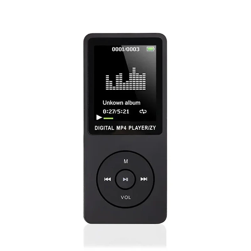KLW Digital Video MP3 MP4 Music Media Player 1.8" LCD Support 32GB TF Card FM Radio Home Photo Sport Tool