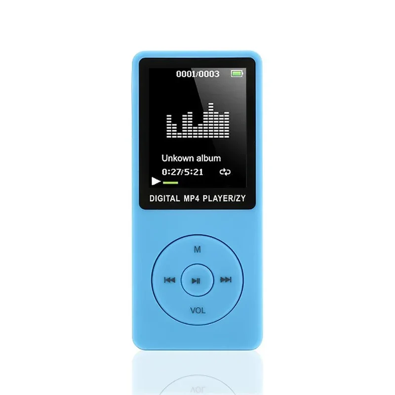 KLW Digital Video MP3 MP4 Music Media Player 1.8" LCD Support 32GB TF Card FM Radio Home Photo Sport Tool