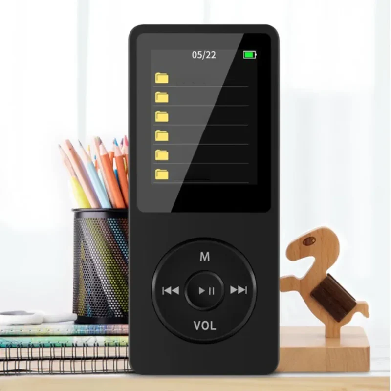 Portable MP3 Player With LCD Screen Built-in Microphone FM Radio Video Hifi MP4 Player Movies E-books Music Players Dropshipping
