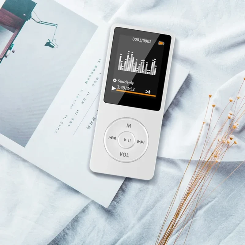 Portable MP3 Player With LCD Screen Built-in Microphone FM Radio Video Hifi MP4 Player Movies E-books Music Players Dropshipping