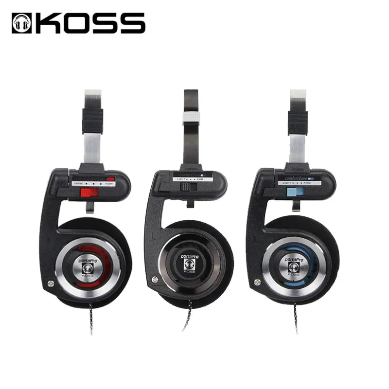 For KOSS PP Gaussian Headphones Headset MMCX Pluggable Cable Version HIFI Subwoofer DIY Custom Headphones
