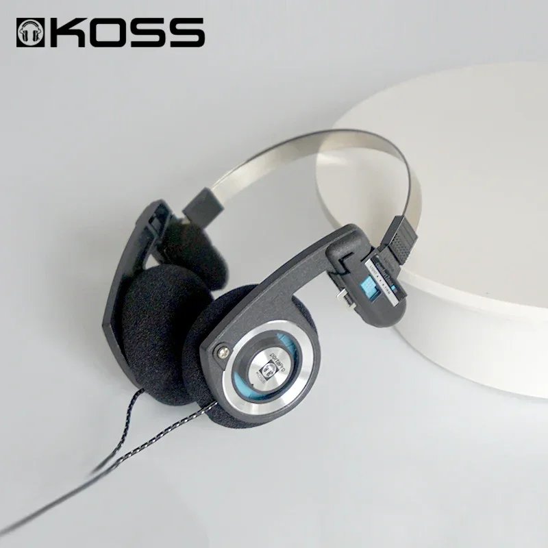 For KOSS PP Gaussian Headphones Headset MMCX Pluggable Cable Version HIFI Subwoofer DIY Custom Headphones