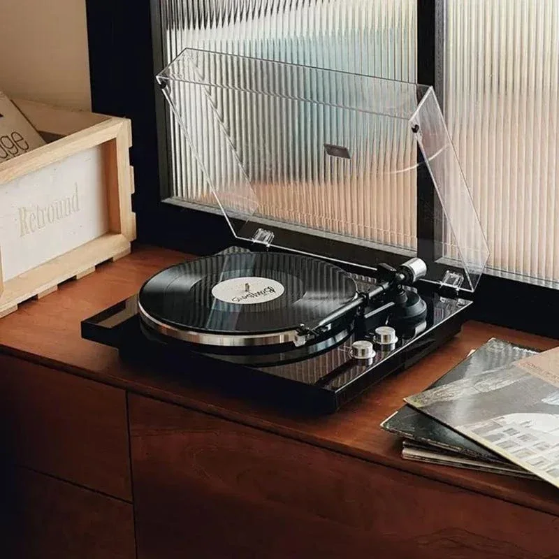 Mini Record Player Converts Recorder to MP3 with Speakers Turntable with USB MP3 Conversion Easy