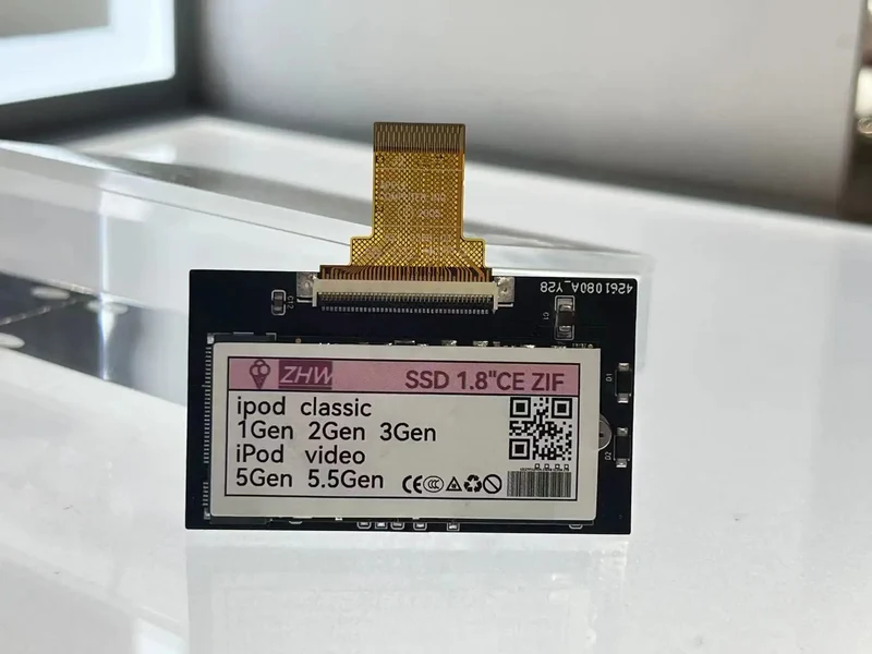 China's new iPod classic small size SSD best chip optimization 5th 5.5th 6th 6.5th 7th 7.5th running stable province saving