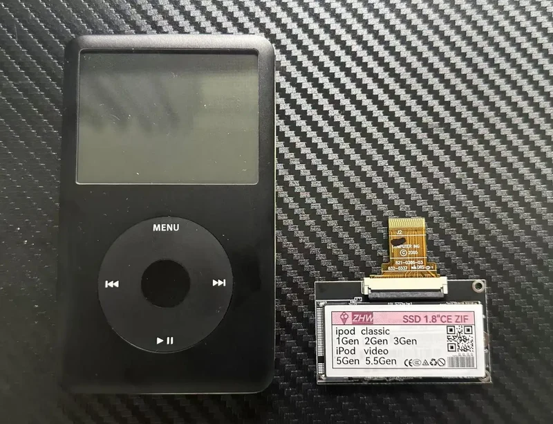China's new iPod classic small size SSD best chip optimization 5th 5.5th 6th 6.5th 7th 7.5th running stable province saving