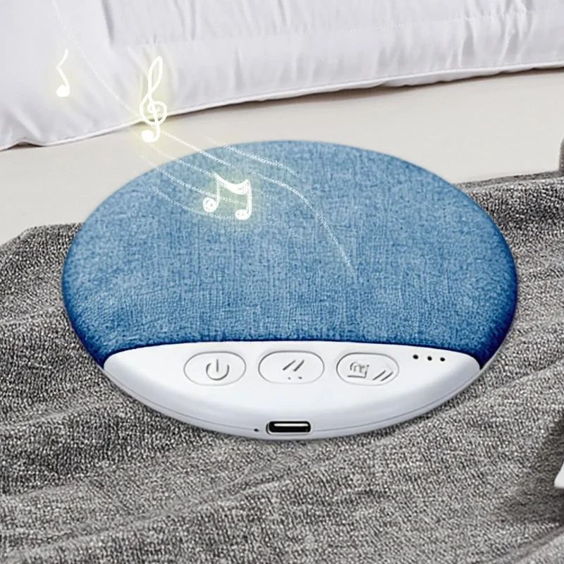 Bedroom Pillow Speaker Blue-tooth5.4 Under Pillow Sound Machine With White Noise Support 30/60/90 Min Timers Stereo Sound