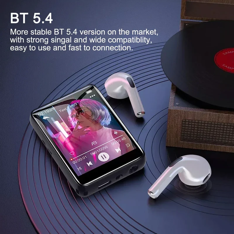Internet WiFi MP4 Video Player International Android 8.1 MP3 Music Player Bluetooth Walkman Spotify Player/Pandora/Tidal/Deezer