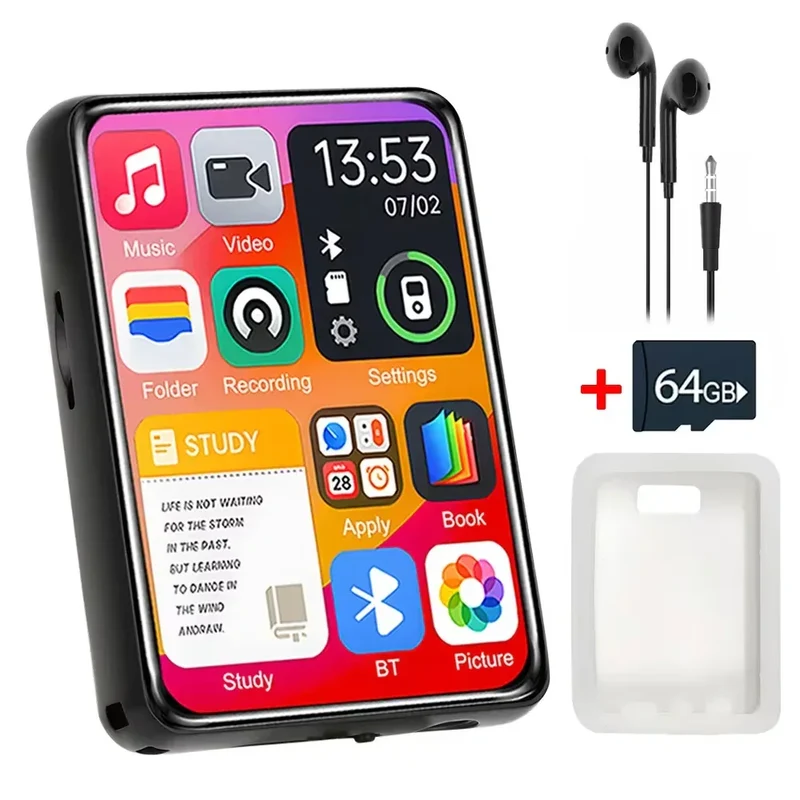 Internet WiFi MP4 Video Player International Android 8.1 MP3 Music Player Bluetooth Walkman Spotify Player/Pandora/Tidal/Deezer