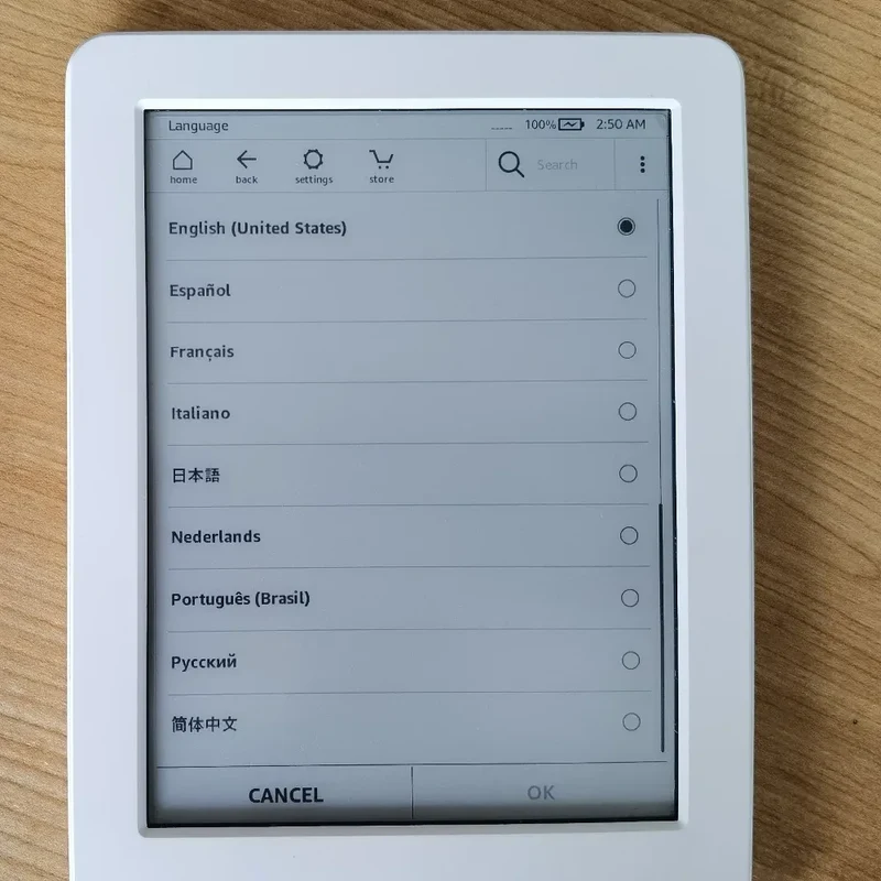 Original Kindle 6th 8th Used Ebook E Book Eink E-ink Reader Touch Wifi Ereader No Light Better Than Kobo E-readered