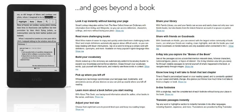 Original Kindle 6th 8th Used Ebook E Book Eink E-ink Reader Touch Wifi Ereader No Light Better Than Kobo E-readered