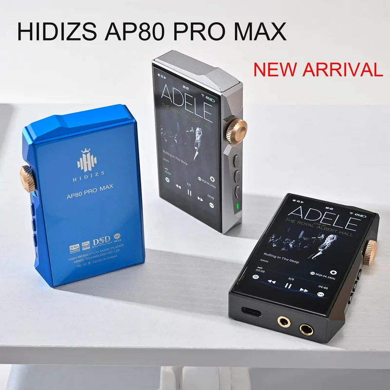 HIDIZS AP80 PRO MAX Red / Green All-in-One Streaming HIFI Music MP3 Player Hi-Res Audio Bluetooth 5.1 Dual ES9219C USB DAC MQA