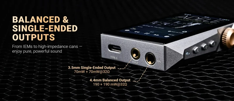 HIDIZS AP80 PRO MAX Red / Green All-in-One Streaming HIFI Music MP3 Player Hi-Res Audio Bluetooth 5.1 Dual ES9219C USB DAC MQA