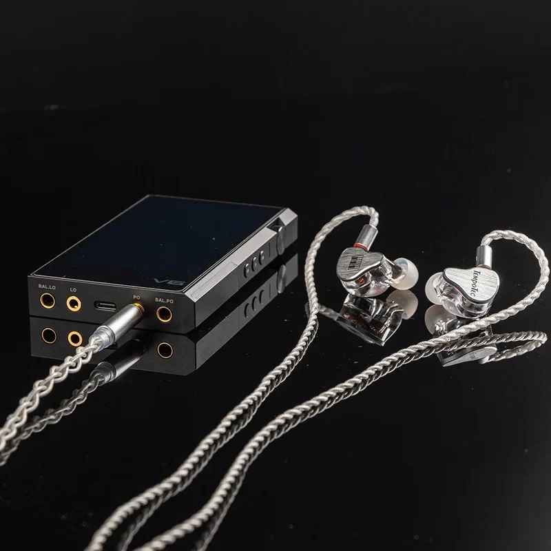 TempoTec IM01 Flathead 4.4mm earphones, IM05 3.5mm cable-detachable,0.78mm pin HiFi in-ear earphones 1DD+4BA