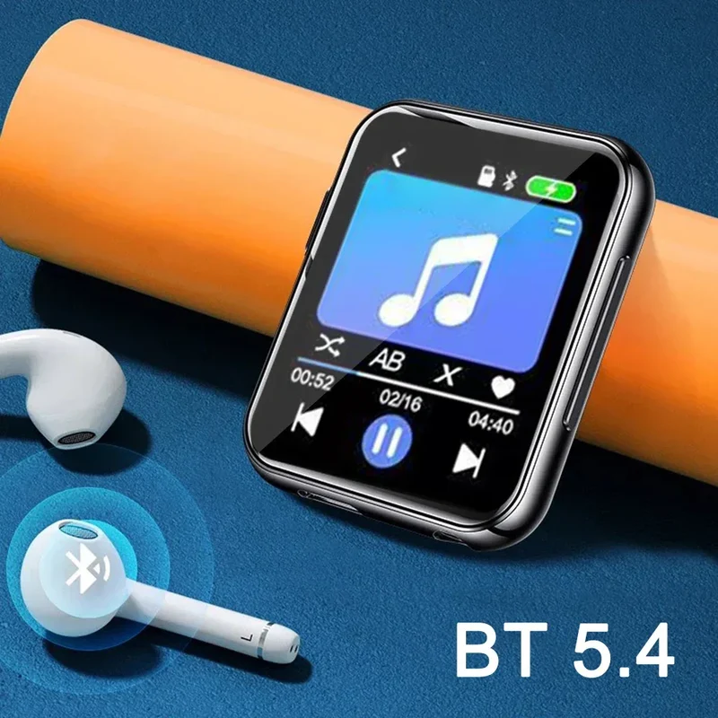 16-128GB Bluetooth 5.4 MP3 MP4 Player With Camera 2 Inch Touch Screen MP3 With 720P Camera/Speaker Video Recorder FM radio